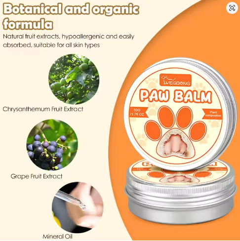 Pfotenpflege-Balsam für Hunde & Katzen – Sanft & Schützend