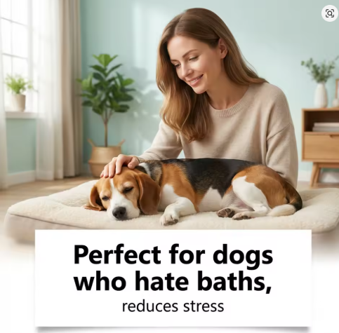 Wasserloses Haustier-Shampoo-Spray für Hunde & Katzen